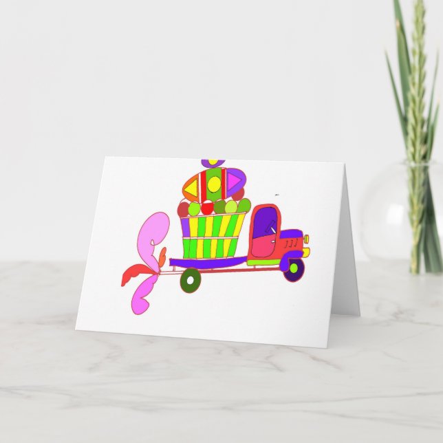 300dpi truckillustrator copy holiday card (Front)