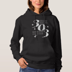 303 Bauw Ba Bauw. The Sound Of The Analogue Synthe Hoodie