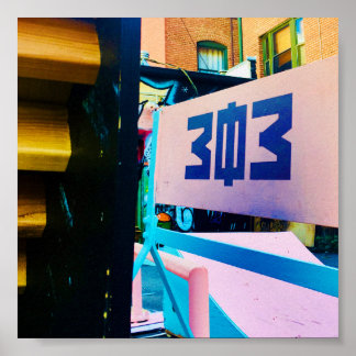 303 colfax colorado alley poster