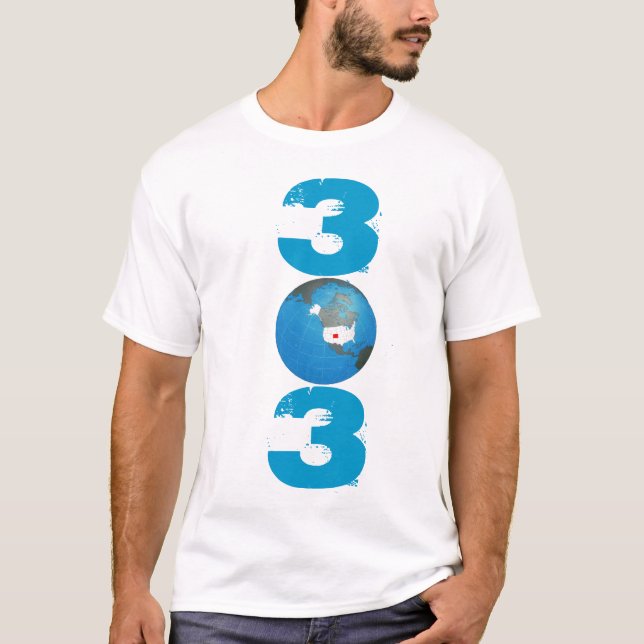 303 Globe T-Shirt (Front)