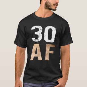 30 AF 30Th Birthday Retro Tee
