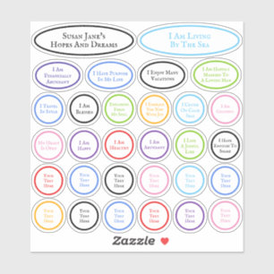 30 Affirmations For Hopes And Dreams Colourful