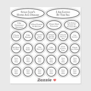 30 Affirmations For Love And Abundance White