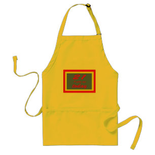 30 birthday standard apron