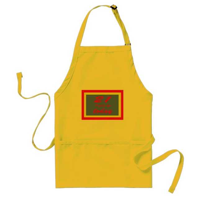 30 birthday standard apron (Front)