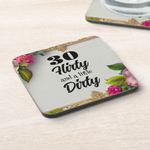 30 Flirty Keychain Coaster