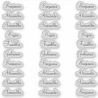 30 Guest First Names Modern Elegant Calligraphy