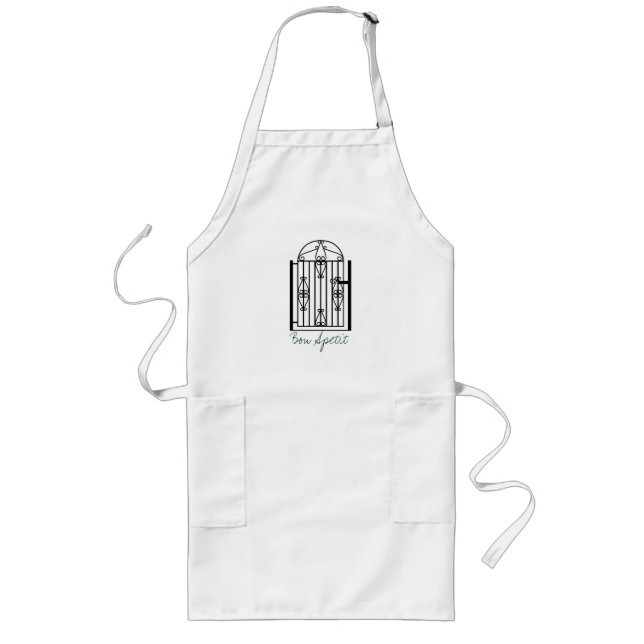 30 inch long Gourmet Apron with Gate (Front)