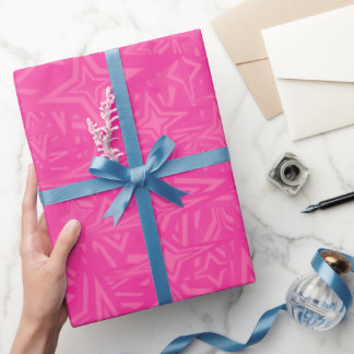 30 inches x 60 feet Geometric Patterned Glossy Wrapping Paper