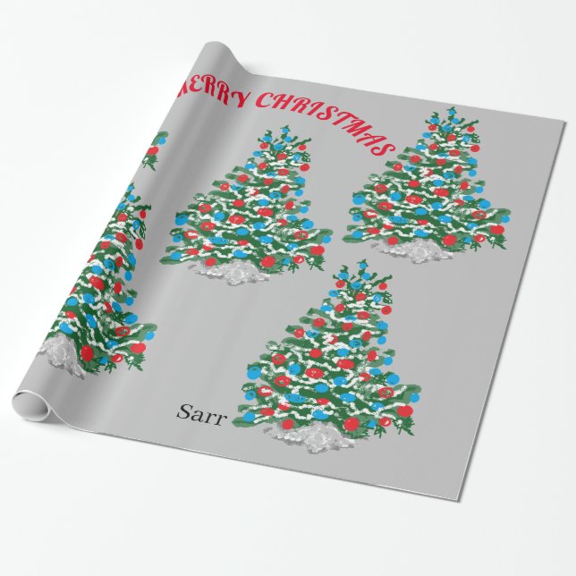 30 inches x 6 feet  Christmas Wrapping Paper, Paper (Unrolled)