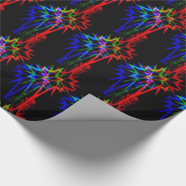 30 inches x 6 feet Wrapping Paper, Glossy Wrapping Paper (Corner)