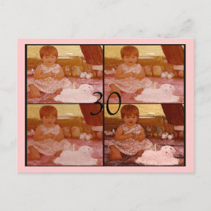 30 INVITATION POSTCARD