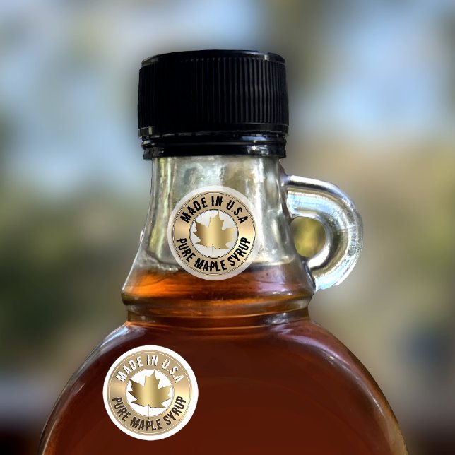 (30) Maple Syrup Gold Made in USA Maple Syrup 7/8" (Creator Uploaded)