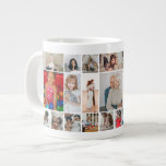 30 Photo collage template personalised Large Coffee Mug<br><div class="desc">This one-of-a-kind 30 photo collage giant mug lets you cherish your most precious moments in style and comfort. Make your own collage themed blanket throw from Ricaso - Customise with your favourite thirty photos for a personalised gift for yourself or loved one Showcase the special times that mean the most...</div>