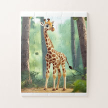 30 Piece Kids Giraffe Puzzle