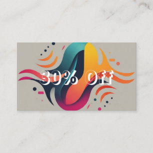 30% Save Big on Your Purchases! Discount Card