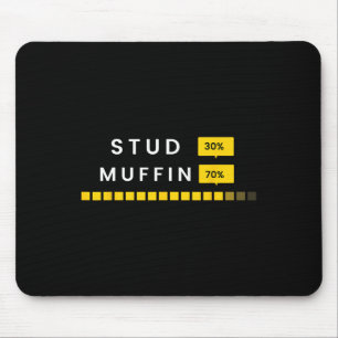 30 Stud 70 Muffin Saying Father's Day Men Women Ki Mouse Pad