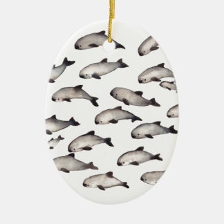 30 vaquita porpoise dolphin ceramic tree decoration