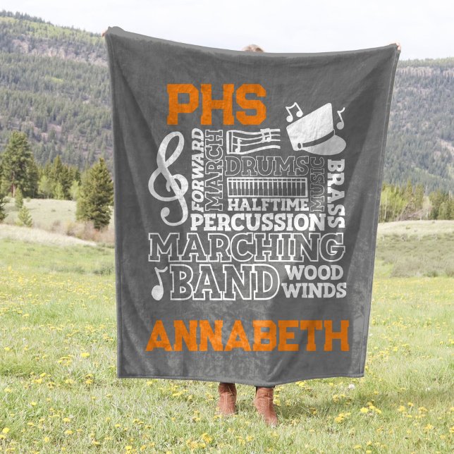 30"x40" School Band Stadium Fleece Blanket (Creator Uploaded)