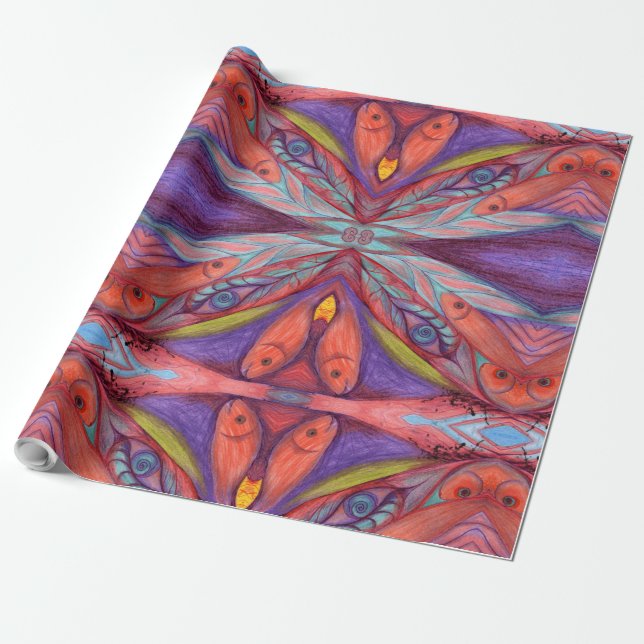 30" x 6' Wrapping Paper, Glossy Wrapping Paper (Unrolled)