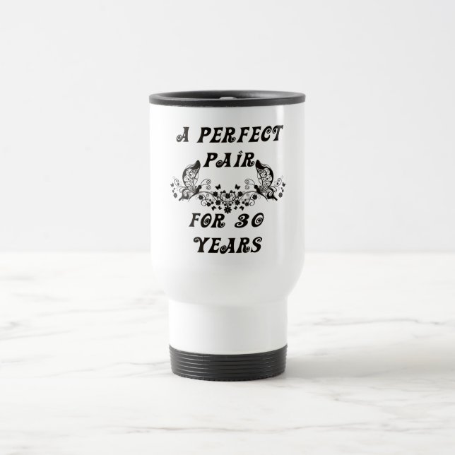 30 Year Anniversary Travel Mug (Center)