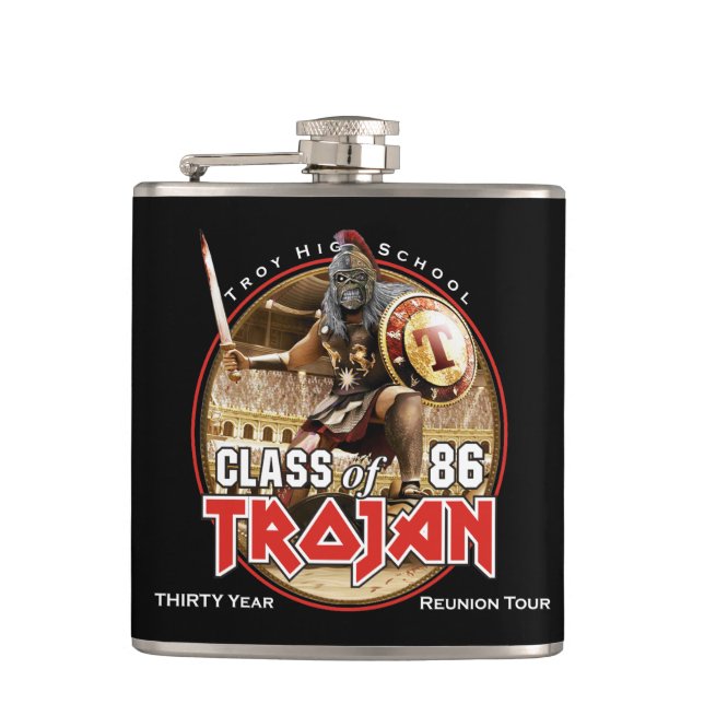 30 Year Eddie Flask (Front)