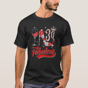30 Year Old 30 & Fabulous Since 1992 30th Birthday T-Shirt