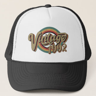 30 Year Old Gifts Vintage 1992 30th Birthday gift  Trucker Hat
