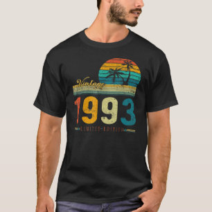 30 Year Old  Vintage 1993 Made In 1993 30th Birthd T-Shirt