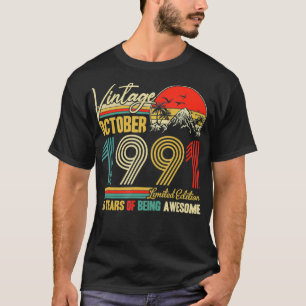 30 Year Old Vintage October 1991 Men Women 30th Bi T-Shirt