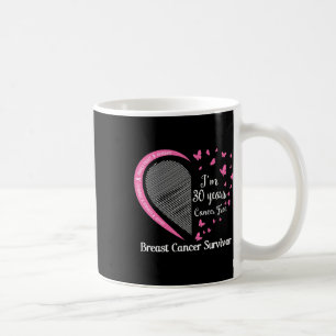 30 Years Cancer Free Breast Cancer Survivor Family Coffee Mug