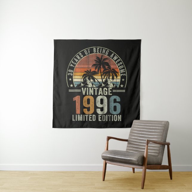 30 Years Of Being Awesome Vintage 1996 Tapestry (In Situ)