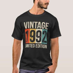 30 Years Old Vintage 1992 Limited Edition 30th T-Shirt