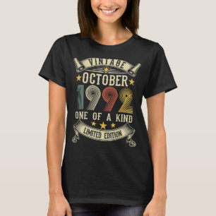 30 Years Old Vintage October 1992  30th Bday T-Shirt