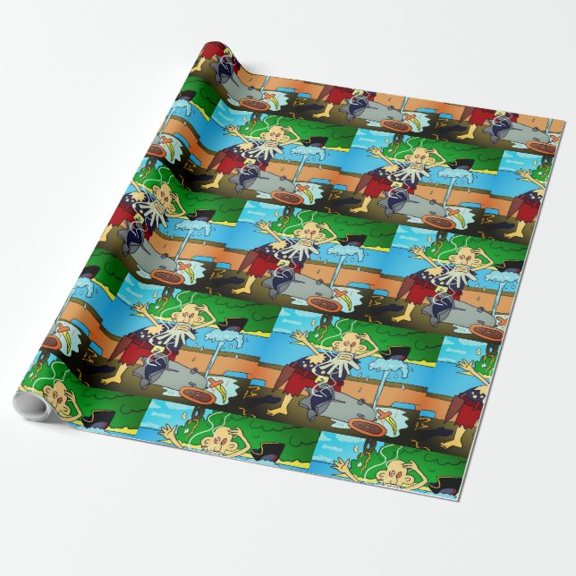 30in x 15in ft Wrapping Paper (Unrolled)