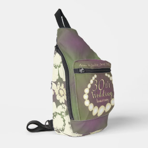 30th/12th Pearl Anniversary Sling Bag