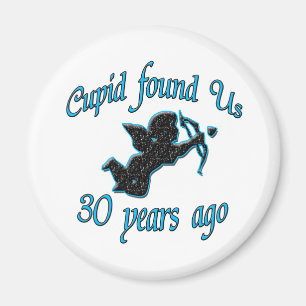 30th. Anniversary Magnet