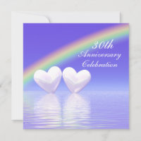 30th Anniversary Pearl Hearts