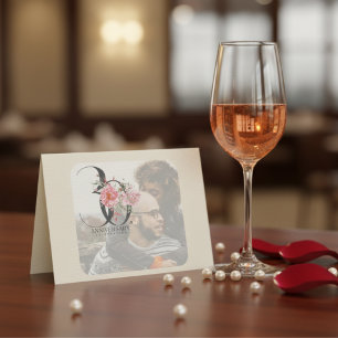 30th Anniversary Photo Square Sticker