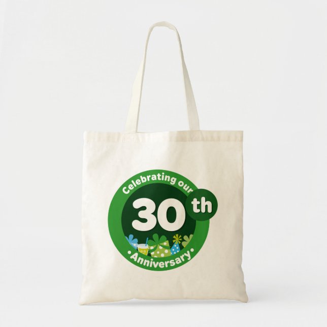 30th Anniversary Tote Bag (Front)