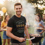 30th Birthday 1996 Personalised Custom Name Black T-Shirt<br><div class="desc">Celebrate turning the big 3-0 with this unique and personalised 30th birthday t-shirt! Perfect for anyone born in 1996, this design proudly declares they are "Setting the Standards" since their birth year. It's a fun and thoughtful gift for a milestone birthday party, family gathering, or just a great way to...</div>