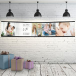 30th Birthday 4 Photo Strip Personalised<br><div class="desc">Personalised banner celebrating an 30th Birthday. Upload 4 of your pictures and the photo template will display them in a photo strip, separated by your custom birthday greeting. This simple photo collage displays your photos in 3 formats (2x landscape, 2x portrait and 1 square / instagram) to give you plenty...</div>