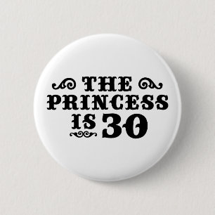 30th Birthday 6 Cm Round Badge