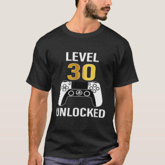 30Th Birthday / Anniversary Funny Video Gamer 2021 T-Shirt
