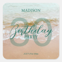 30th Birthday Beach Party