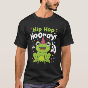 30Th Birthday Boy Frog Lover 30 Year Old Funny B-D T-Shirt