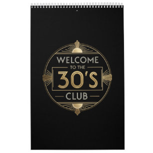 30th Birthday Calendar 