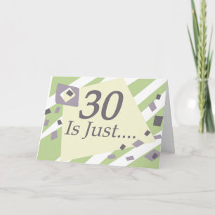 30th Birthday Card