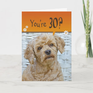30th Birthday Card