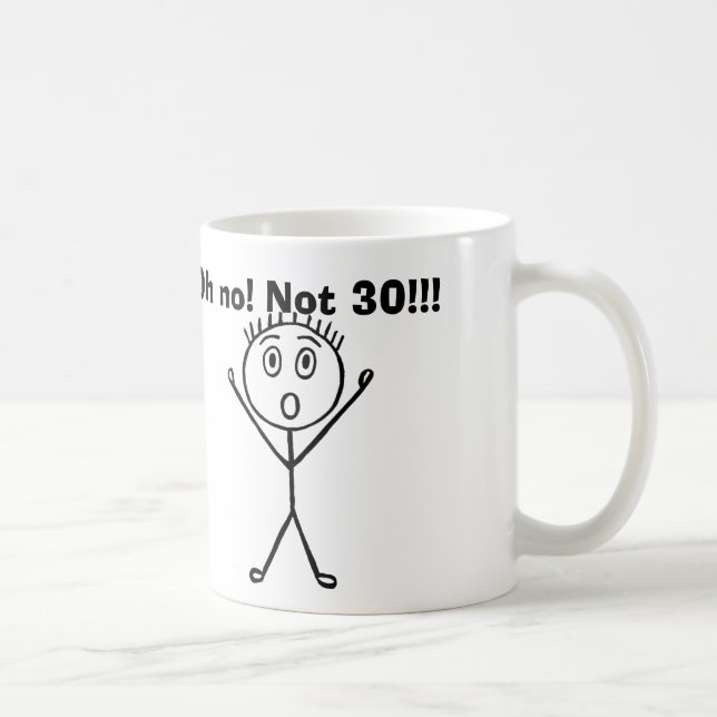 30th Birthday coffee mug (Right)